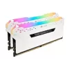 Memory Corsair VENGEANCE RGB PRO CMW32GX4M2E3200C16W KIT 32GB - 2x16 (Dual) DDR4 3200MHz 16 1.35V Color:white