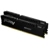 זיכרון לנייח DRAM Kingston Fury Beast 32GB DDR5 6800MHz C34 KF568C34BBEK2-32 32GB DDR5 DIMM 6800MHz