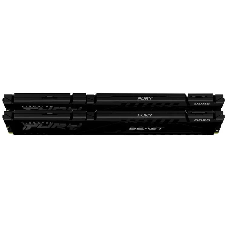 זיכרון לנייח DRAM Kingston Fury Beast 32GB DDR5 6800MHz C34 KF568C34BBEK2-32 32GB DDR5 DIMM 6800MHz