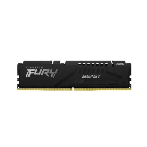 זיכרון לנייח DRAM Kingston Fury Beast 32GB DDR5 6800MHz C34 KF568C34BBEK2-32 32GB DDR5 DIMM 6800MHz