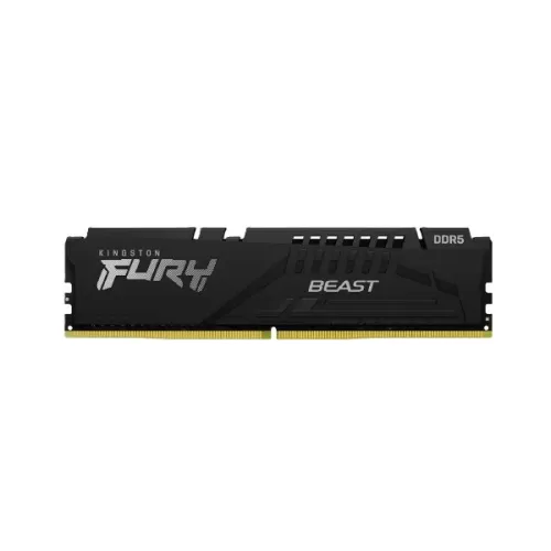 זיכרון לנייח DRAM Kingston Fury Beast 32GB DDR5 6800MHz C34 KF568C34BBEK2-32 32GB DDR5 DIMM 6800MHz