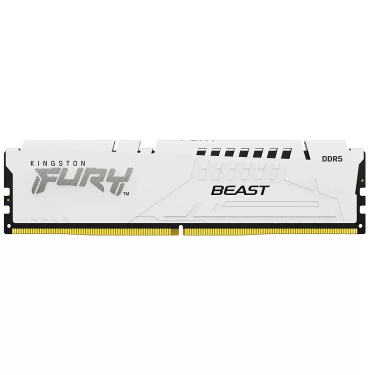Desktop Memory DRAM Kingston DDR5 32GB 6000 CL36 FURY Beast white KF560C36BWE-32 32GB DDR5 DIMM 6000MHz