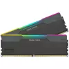 Оперативная память DRAM Klevv DDR5 64GB (2x32GB) 6400 CL32 CRAS V RGB Black KD5BGUA80-64A320G KIT 64GB (2x32GB) DDR5 6400MHz CL32 Цвет:чёрный