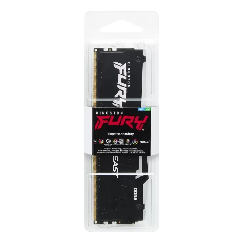 Оперативная память DRAM Kingston FURY Beast RGB DDR5 8GB 5200MHz CL40 black KF552C40BBA-8 8GB DDR5 5200MHz Оперативная память DRAM Kingston FURY Beast RGB DDR5 8GB 5200MHz CL40 black KF552C40BBA-8 8GB DDR5 5200MHz