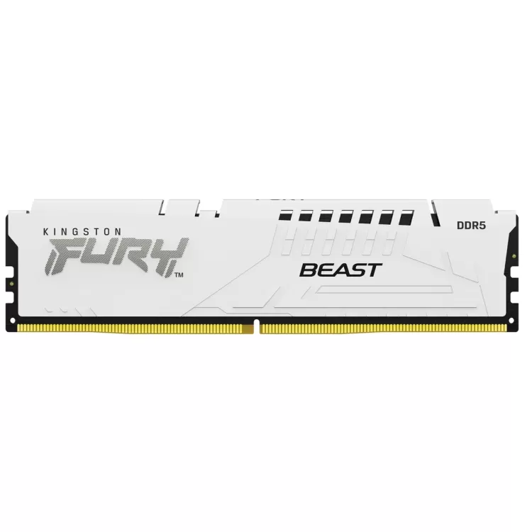 זיכרון לנייח DRAM Kingston FURY Beast DDR5 32GB 5600MHz CL36 EXPO לבן KF556C36BWE-32 32GB DDR5 5600MHz זיכרון לנייח DRAM Kingston FURY Beast DDR5 32GB 5600MHz CL36 EXPO לבן KF556C36BWE-32 32GB DDR5 5600MHz