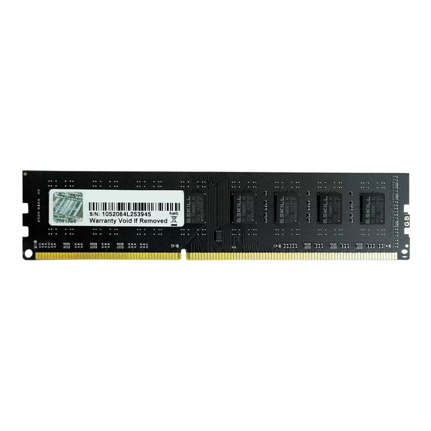 Оперативная память DRAM G.Skill Value F3-1600C11S-8GNT 8GB DDR3 DIMM 1600MHz