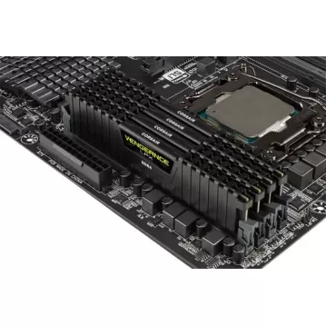 Desktop Memory DRAM Corsair Vengeance LPX CMK32GX4M4B3200C16 KIT 32GB (4X8GB) DDR4 3200MHz Color:black