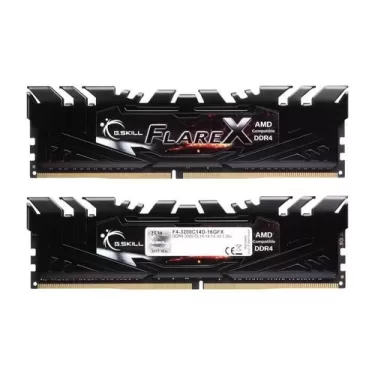 Desktop Memory DRAM G.Skill Flare X F4-3200C14D-16GFX KIT 16GB (2X8GB) DDR4 DIMM 3200MHz OEM, no package