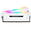 זיכרון לנייח DRAM Corsair Vengeance RGB Pro CMW16GX4M2C3200C16W KIT 16GB (2X8GB) DDR4 DIMM 3200MHz C16 צבע לבן