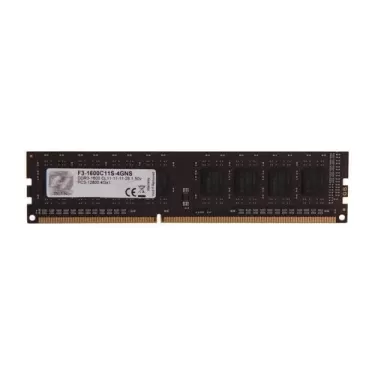Desktop Memory DRAM G.Skill Value F4-1600C11S-4GNT 4GB DDR3 1600MHz OEM, no package