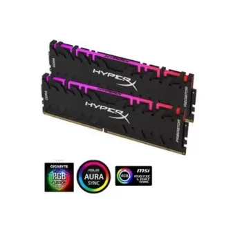זיכרון לנייח DRAM Kingston Hyper X PREDATOR RGB KHX430C15PB3AK2/32 KIT 32GB (2x16GB) DDR4 3000MHz