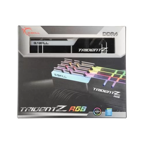 Desktop Memory DRAM G.Skill Trident Z RGB F4-3466C16Q-64GTZR KIT 64GB (4x16GB) DDR4 DIMM 3466MHz 16-18-18-38 1.35V OEM, no package