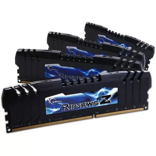 Desktop Memory DRAM G.Skill RipjawsZ F3-17000CL9Q-16GBZH KIT 16GB (4X4GB) DDR3 DIMM 2133MHz 9-11-10-28 OEM, without original packaging