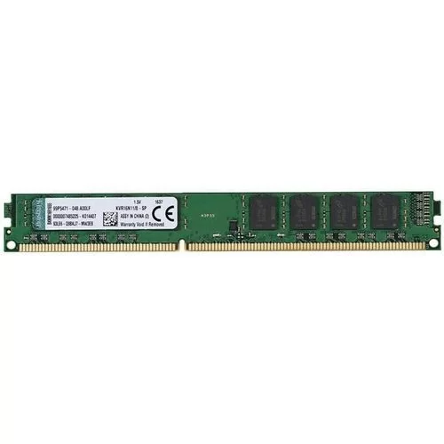 Desktop Memory DRAM Kingston KVR16N11/8 8GB DDR3 DIMM 1600MHz CL11 Condition:Used