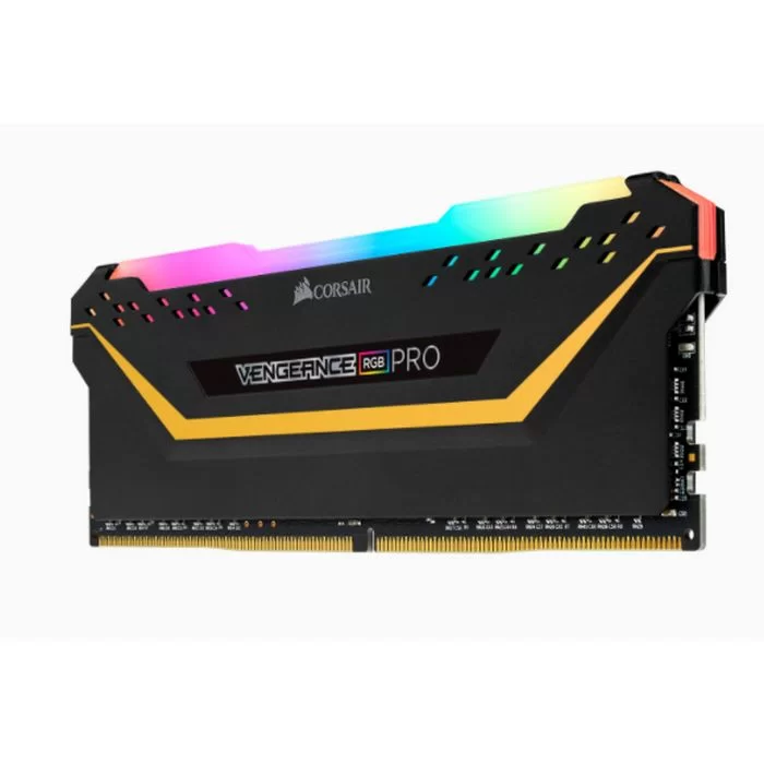 זיכרון לנייח DRAM Corsair VENGEANCE RGB PRO CMW16GX4M2C3200C16-TUF KIT 16GB (2X8GB) DDR4 DIMM 3200MHz CL16 צבע שחור זיכרון לנייח DRAM Corsair VENGEANCE RGB PRO CMW16GX4M2C3200C16-TUF KIT 16GB (2X8GB) DDR4 DIMM 3200MHz CL16 צבע שחור