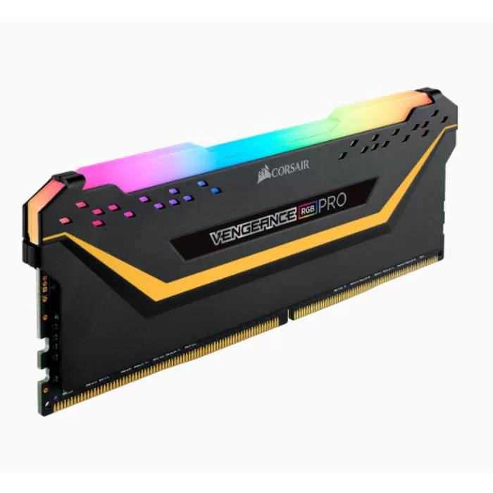 זיכרון לנייח DRAM Corsair VENGEANCE RGB PRO CMW32GX4M2E3200C16-TUF KIT 32GB (2x16GB) DDR4 DIMM 3200MHz CL16 צבע שחור זיכרון לנייח DRAM Corsair VENGEANCE RGB PRO CMW32GX4M2E3200C16-TUF KIT 32GB (2x16GB) DDR4 DIMM 3200MHz CL16 צבע שחור