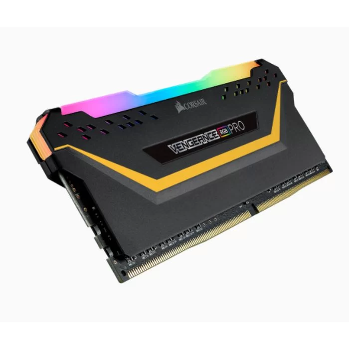 זיכרון לנייח DRAM Corsair VENGEANCE RGB PRO CMW32GX4M2E3200C16-TUF KIT 32GB (2x16GB) DDR4 DIMM 3200MHz CL16 צבע שחור זיכרון לנייח DRAM Corsair VENGEANCE RGB PRO CMW32GX4M2E3200C16-TUF KIT 32GB (2x16GB) DDR4 DIMM 3200MHz CL16 צבע שחור