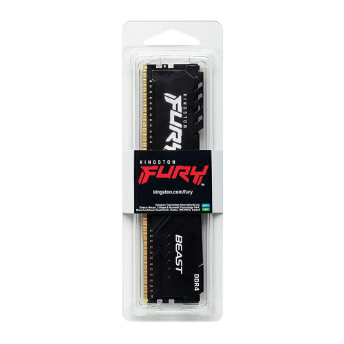 זיכרון לנייח DRAM Kingston FURY BEAST KF432C16BB/8 8GB DDR4 3200MHz CL16