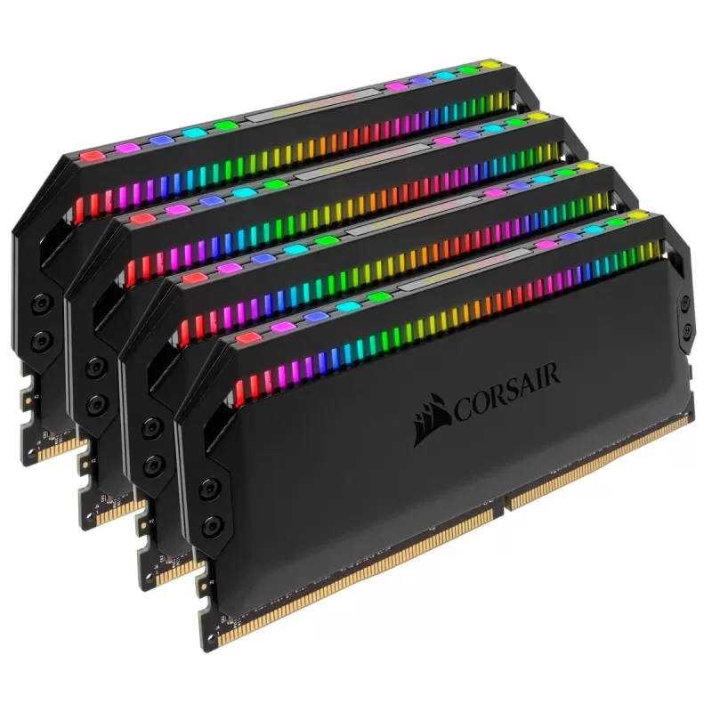 Desktop Memory DRAM Corsair DOMINATOR PLATINUM RGB CMT128GX4M4D3600C18 KIT 128GB (4X32GB) DDR4 DIMM 3600MHz CL18 Color:black Desktop Memory DRAM Corsair DOMINATOR PLATINUM RGB CMT128GX4M4D3600C18 KIT 128GB (4X32GB) DDR4 DIMM 3600MHz CL18 Color:black