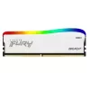 Desktop Memory DRAM Kingston Fury Beast RGB Limited Edition KF432C16BWA/16 16GB DDR4 DIMM 3600MHz CL16 1.35V Color:white