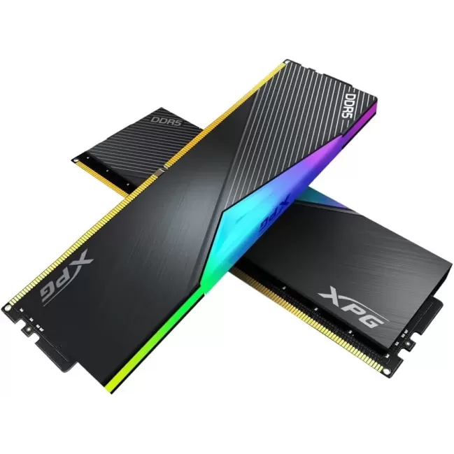 Desktop Memory DRAM XPG LANCER RGB AX5U7200C3416G-DCLARBK KIT 32GB (2x16GB) DDR5 DIMM 7200MHz CL34 Color:black