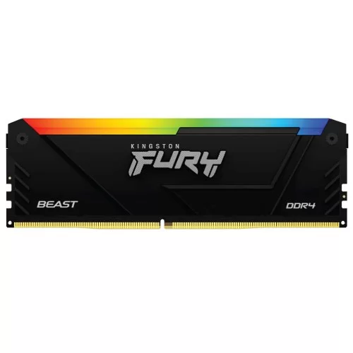 Desktop Memory DRAM Kingston Fury Beast KF432C16BB2A/8 8GB DDR4 DIMM 3200MHz CL16 Color:black