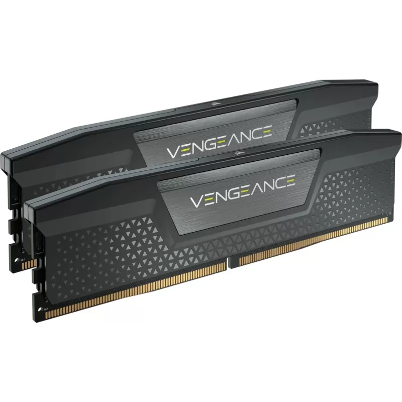Desktop Memory DRAM Corsair VENGEANCE RGB CMK64GX5M2B6000C30 KIT 64GB (2X32GB) DDR5 6000MHz CL30 Color:black