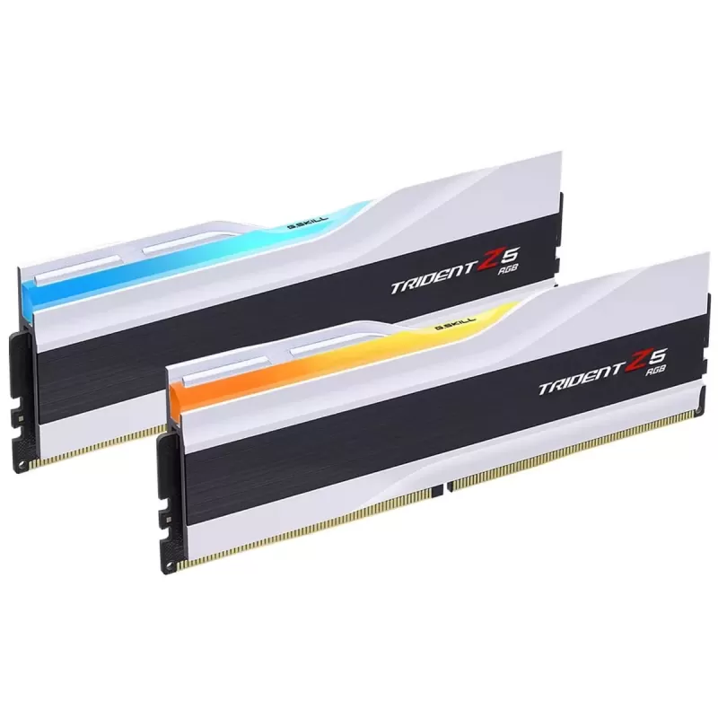 Оперативная память DRAM G.Skill Trident Z5 RGB matte white 6400J3039G16GX2-TZ5RW KIT 32GB (2x16GB) DDR5 DIMM 6400MHz CL30 1.4V Оперативная память DRAM G.Skill Trident Z5 RGB matte white 6400J3039G16GX2-TZ5RW KIT 32GB (2x16GB) DDR5 DIMM 6400MHz CL30 1.4V