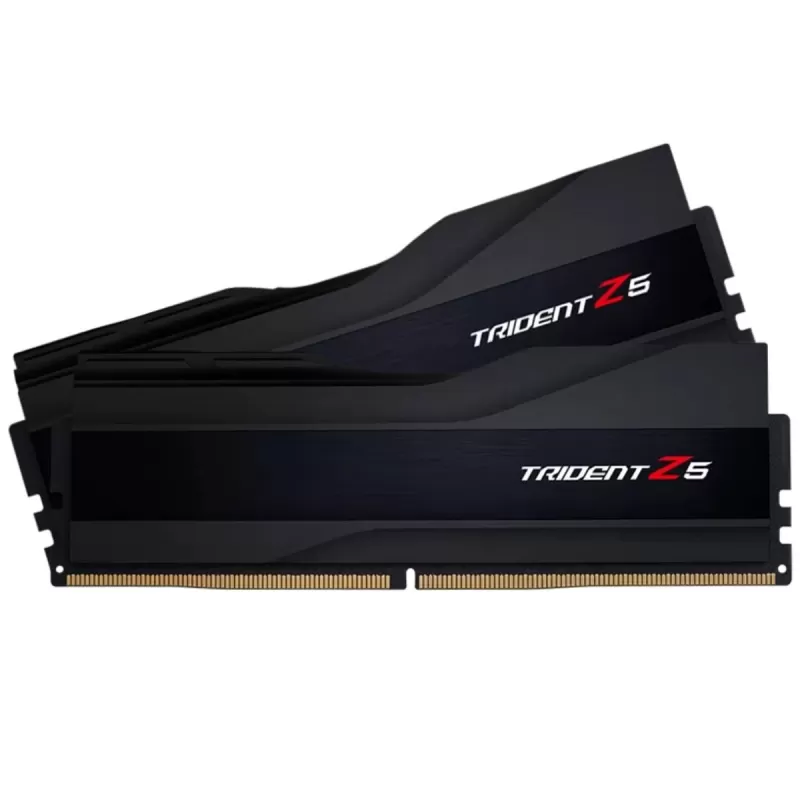 זיכרון לנייח DRAM G.Skill Trident Z5 6000J3040F16GX2-TZ5K KIT 32GB (2x16GB) DDR5 DIMM 6000MHz CL30 1.35V צבע שחור