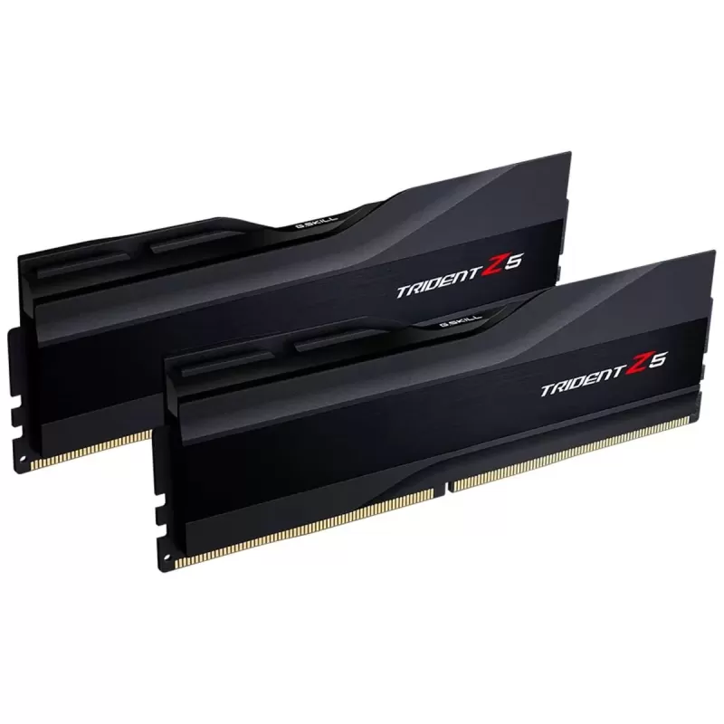 זיכרון לנייח DRAM G.Skill Trident Z5 6000J3040F16GX2-TZ5K KIT 32GB (2x16GB) DDR5 DIMM 6000MHz CL30 1.35V צבע שחור