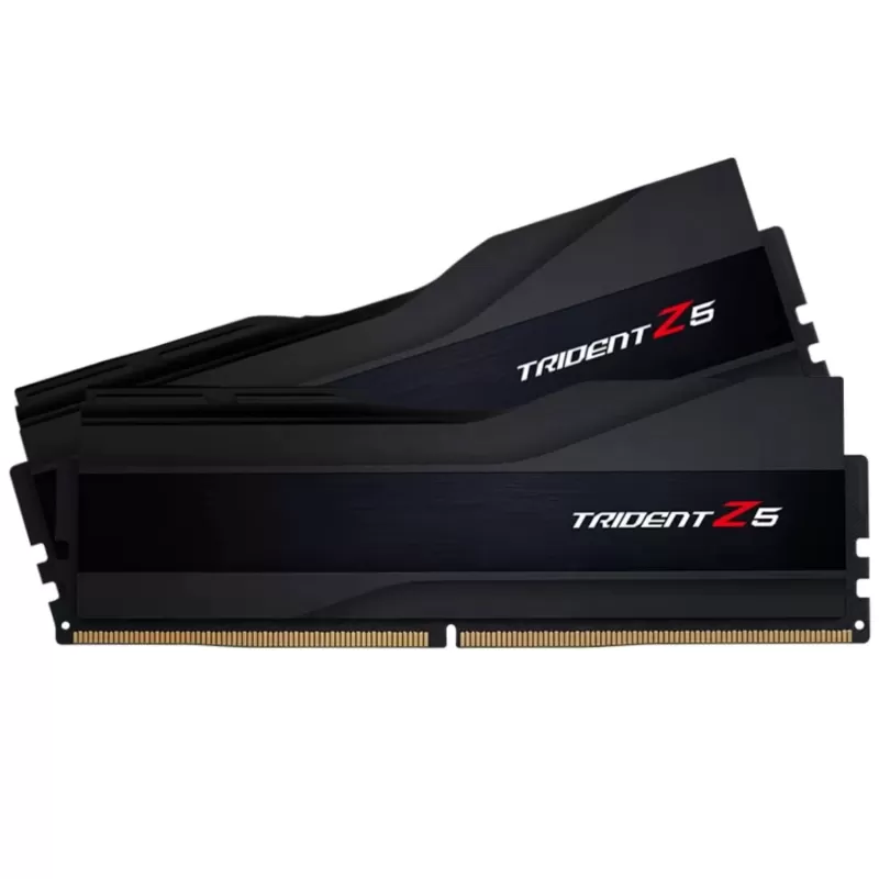 זיכרון לנייח DRAM G.Skill Trident Z5 6000J3040F16GX2-TZ5K KIT 32GB (2x16GB) DDR5 DIMM 6000MHz CL30 1.35V צבע שחור