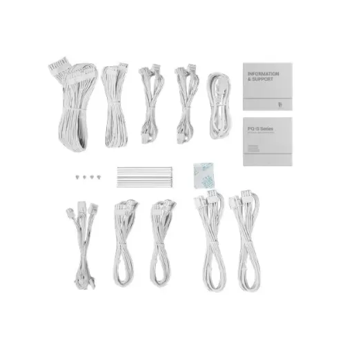 Power Supply DEEPCOOL PN850M Pcie 5.1 white R-PN850M-FC0W-JGWO Full Modular 80 Plus Gold 850W