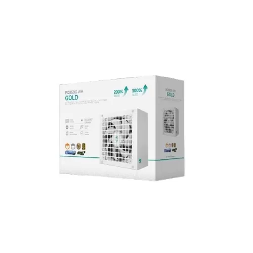Power Supply DEEPCOOL PN850M Pcie 5.1 white R-PN850M-FC0W-JGWO Full Modular 80 Plus Gold 850W