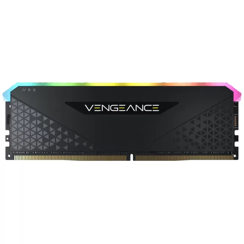 Память Corsair Vengeance RGB RS CMG16GX4M1E3200C16 16GB DDR4 3200MHz 1.35V Цвет:чёрный