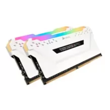 Память Corsair VENGEANCE RGB PRO DRAM CMW16GX4M2E3200C16W KIT 16GB - 2x8 (Dual) DDR4 3200MHz 16 1.35V Цвет:белый