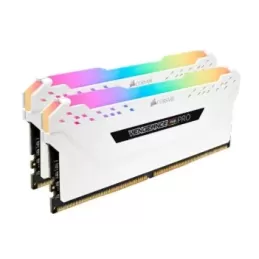 Память Corsair VENGEANCE RGB PRO DRAM CMW16GX4M2E3200C16W KIT 16GB - 2x8 (Dual) DDR4 3200MHz 16 1.35V Цвет:белый Память Corsair VENGEANCE RGB PRO DRAM CMW16GX4M2E3200C16W KIT 16GB - 2x8 (Dual) DDR4 3200MHz 16 1.35V Цвет:белый