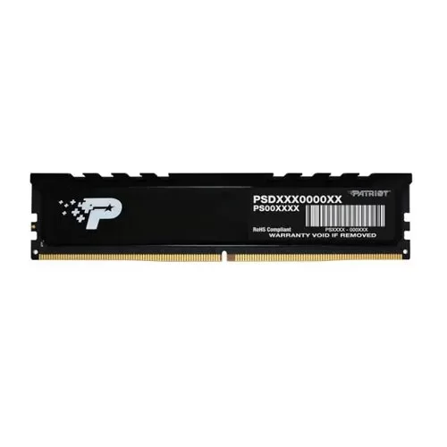 זיכרון Patriot Signature line C46 PSP524G560081H1 24GB DDR5 5600MHz 46 1.1V צבע שחור