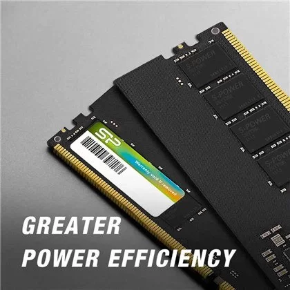 זיכרון לנייח DRAM Silicon Power DDR5 UDIMM 16GB 5600MHz CL46 SP016GBLVU560F02 16GB DDR5 DIMM 5600MHz