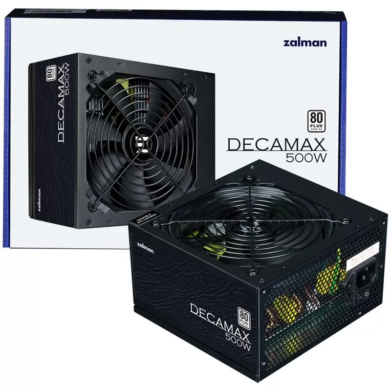 Power Supply Zalman Decamax ZM500-LX3 500W 80 Plus ZM500-LX3 80 Plus