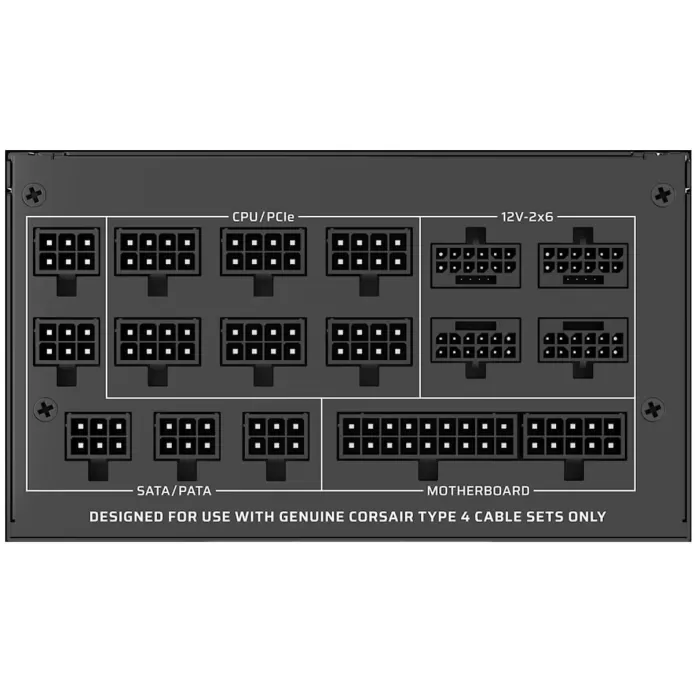 Power Supply Corsair WS3000 3000W ATX 3.1 80+ Platinum Fully Modular CP-9020312-EU 80 Plus Platinum