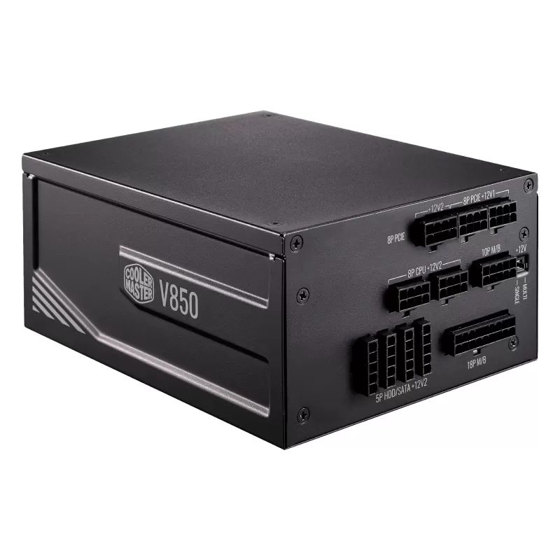 Блок Питания Cooler Master V850 PLATINUM MPZ-8501-AFBAPV Полностью Модулярный 80 Plus Platinum 850W Блок Питания Cooler Master V850 PLATINUM MPZ-8501-AFBAPV Полностью Модулярный 80 Plus Platinum 850W
