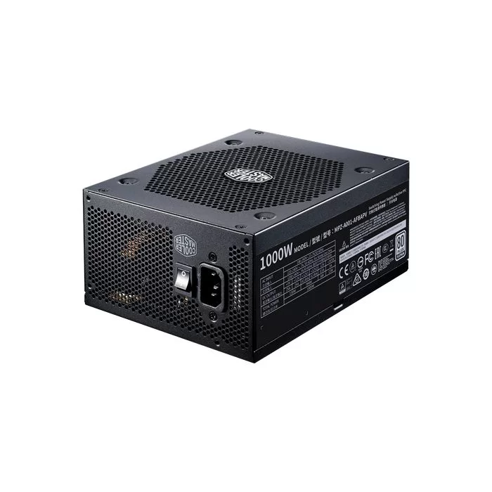 Power Supply Cooler Master V1000 PLATINUM MPZ-A001-AFBAPV Full Modular 80 Plus Platinum 1000W 12V:994W