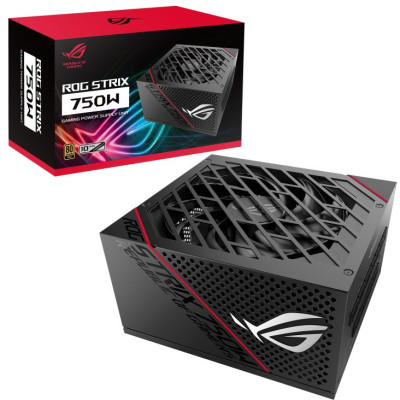 Power Supply Asus ROG Strix ROG-STRIX-750G מודולרי מלא 80 Plus Gold 750W Power Supply Asus ROG Strix ROG-STRIX-750G מודולרי מלא 80 Plus Gold 750W