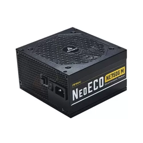 Power Supply Antec NeoECO NE750G M 0-761345-11756-2 Full Modular 80 Plus Gold 750W 12V:744W