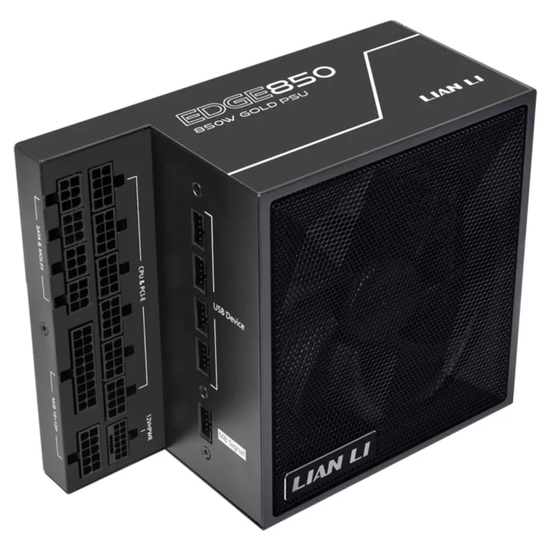 ספק כוח LIAN-LI EDGE 850W Platinum PSU שחור EG0850-B 80 Plus Platinum