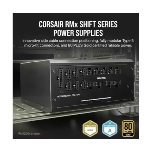 ספק כוח Corsair RM850x SHIFT CP-9020252-EU מודולרי מלא 80 Plus Gold 12V:850W ATX12V v3.1