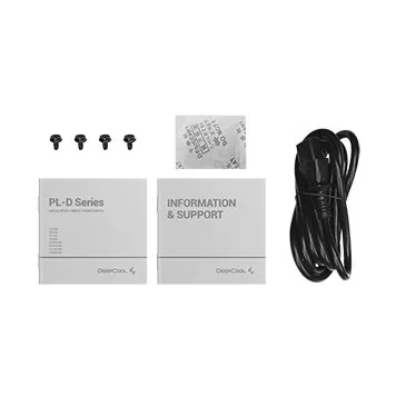 ספק כוח DEEPCOOL PL750D PCIe 5.0 R-PL750D-FC0B-WO-V2 לא מודולרי 80+ Bronze 750W