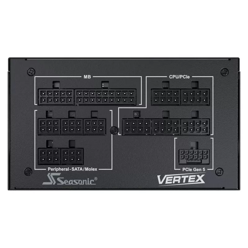 Power Supply Seasonic Vertex GX-1200 ATX 12122GXAFS 80 Plus Gold 1200W