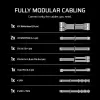 ספק כוח Corsair RM1000e - Fully Modular Low-Noise ATX לבן CP-9020294-NA 80 Plus Gold 1000W ספק כוח Corsair RM1000e - Fully Modular Low-Noise ATX לבן CP-9020294-NA 80 Plus Gold 1000W