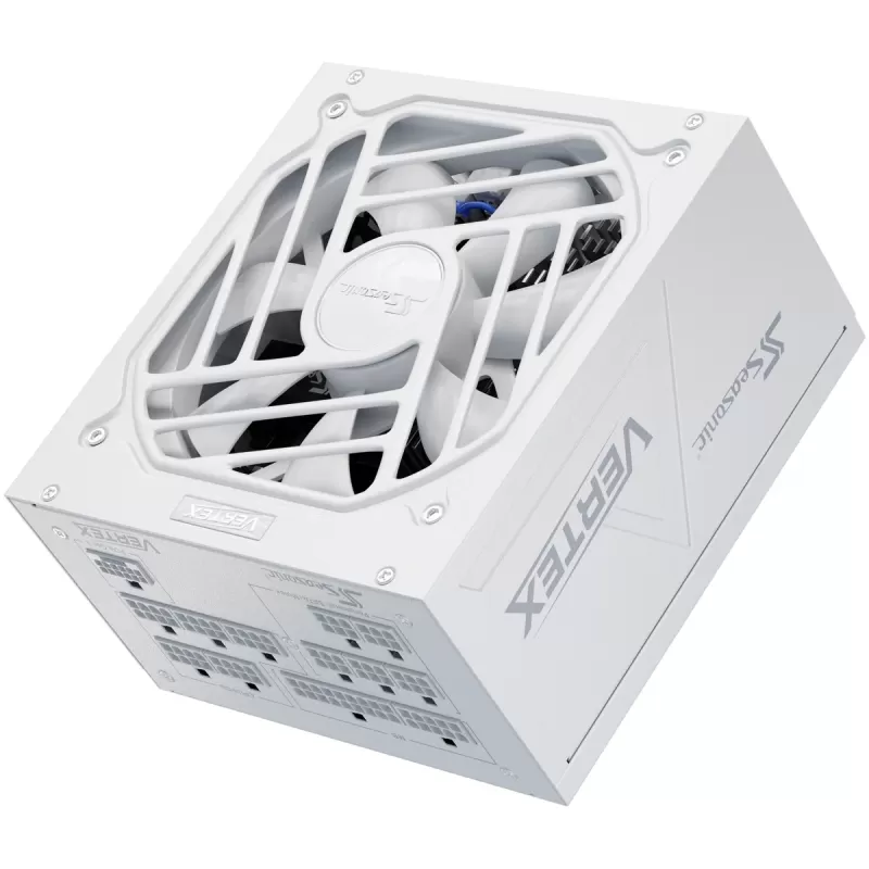 ספק כוח Seasonic Vertex GX-1200 1200W ATX 3.1 80+ Gold לבן 12122GXAFS-W 80 Plus Gold